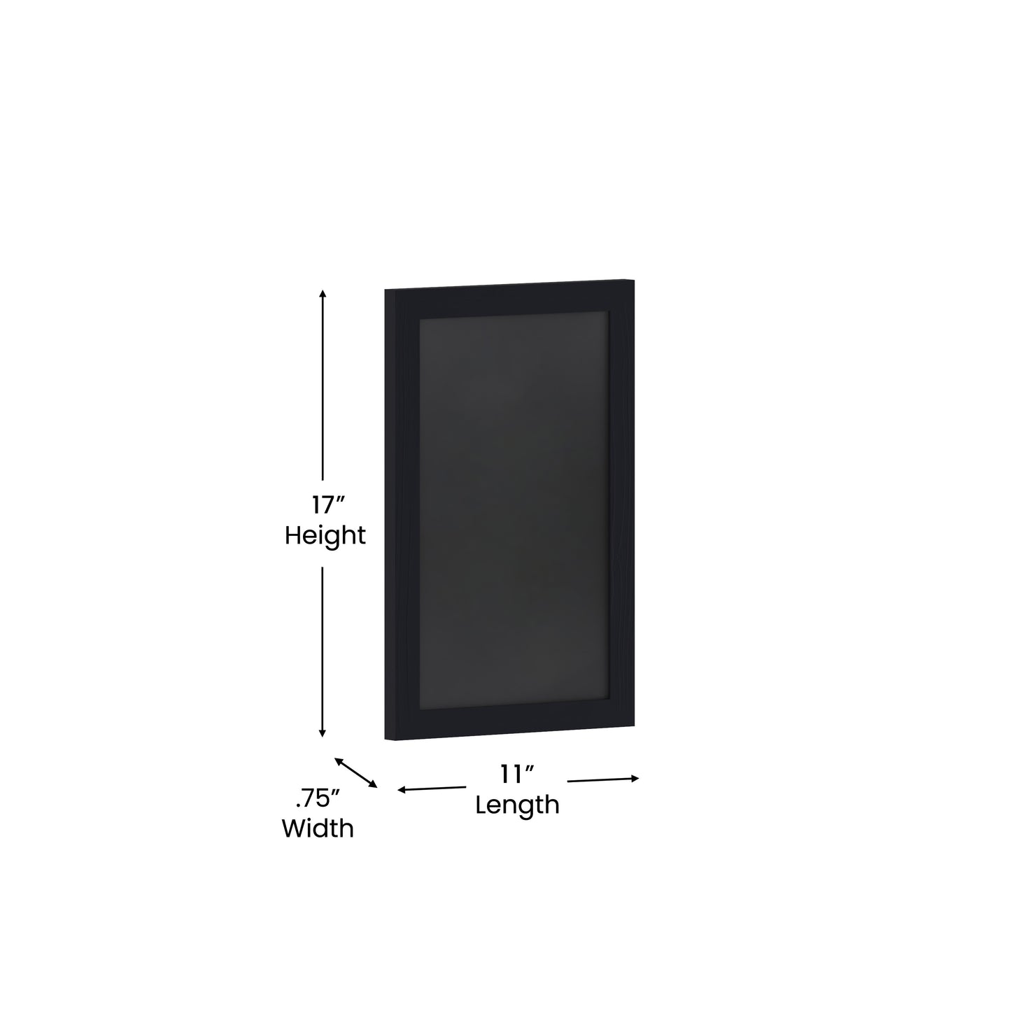 Black Hanging Chalkboard 10-HGWA-GDIS-CRE8-862315-GG