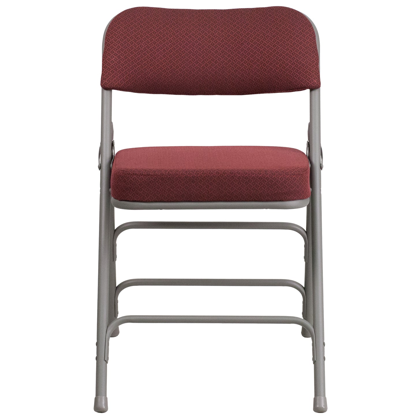 Burgundy Fabric Folding Chair 2-AW-MC320AF-BG-GG