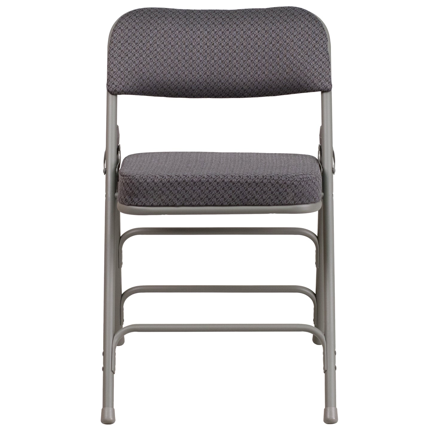 Gray Fabric Folding Chair 2-AW-MC320AF-GRY-GG