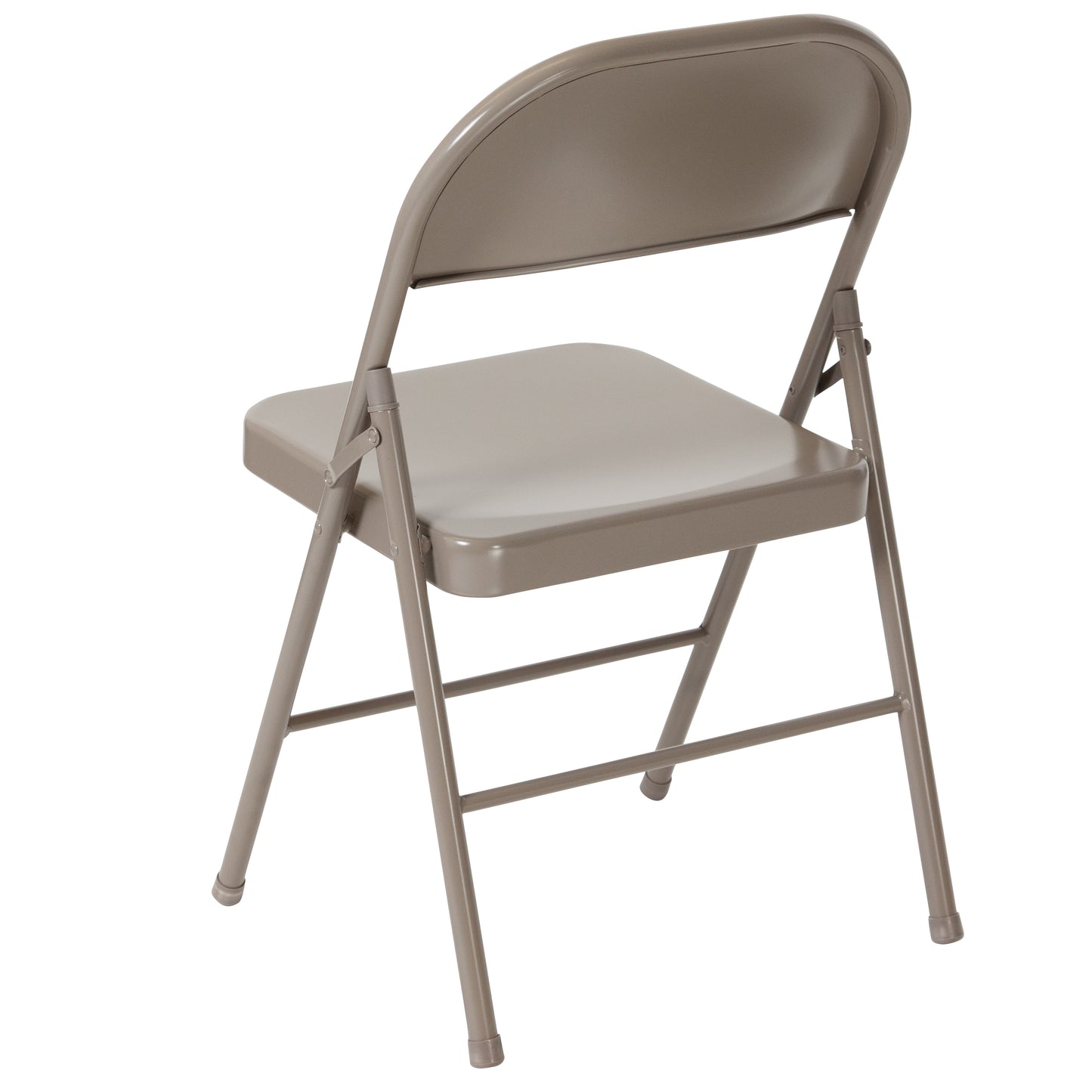 Gray Metal Folding Chair 2-BD-F002-GY-GG