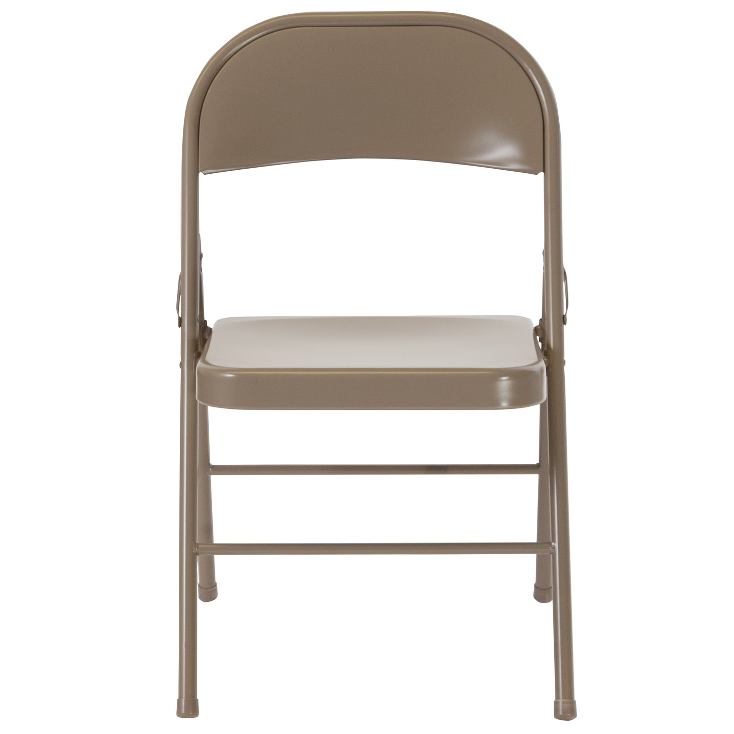 Gray Metal Folding Chair 2-BD-F002-GY-GG