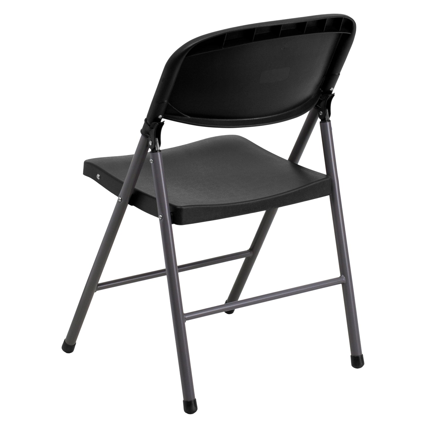 Black Plastic Folding Chair 2-DAD-YCD-50-GG