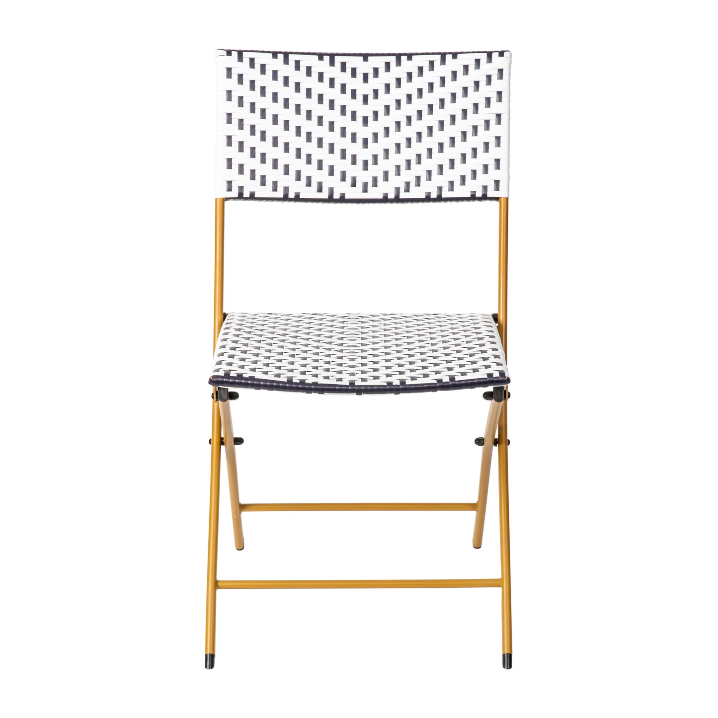 Set of 2 Modern Folding French Bistro Chairs