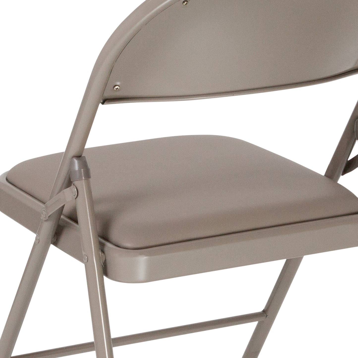 Gray Vinyl Folding Chair 2-HA-F003D-GY-GG