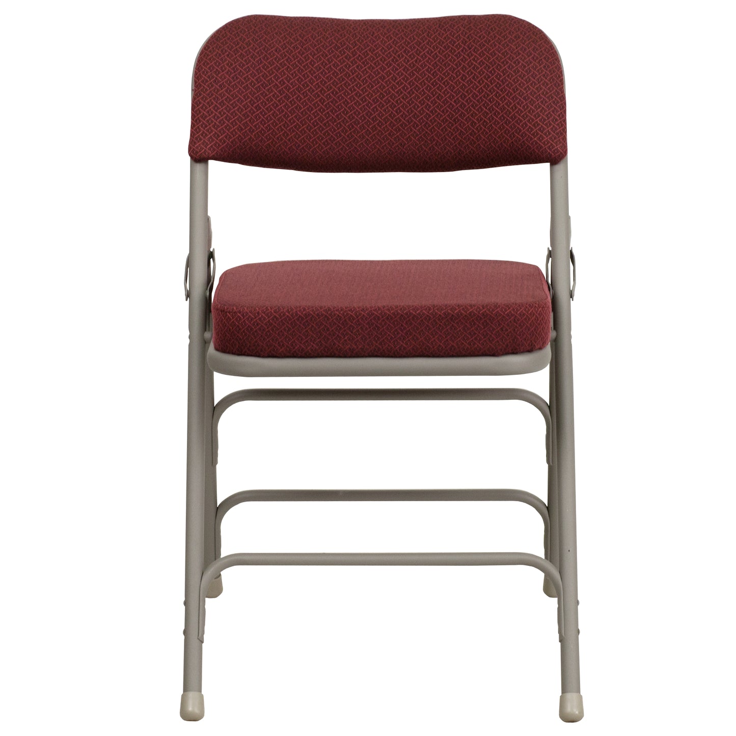 Burgundy Fabric Folding Chair 2-HA-MC320AF-BG-GG