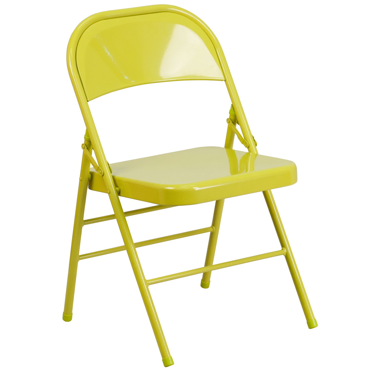 Twisted Citron Folding Chair 2-HF3-CITRON-GG