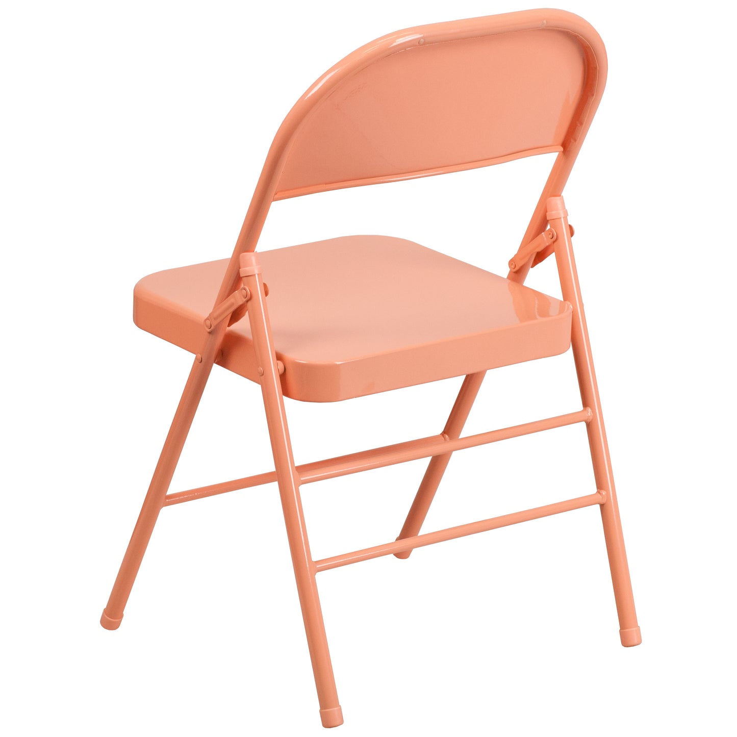 Sedona Coral Folding Chair 2-HF3-CORAL-GG