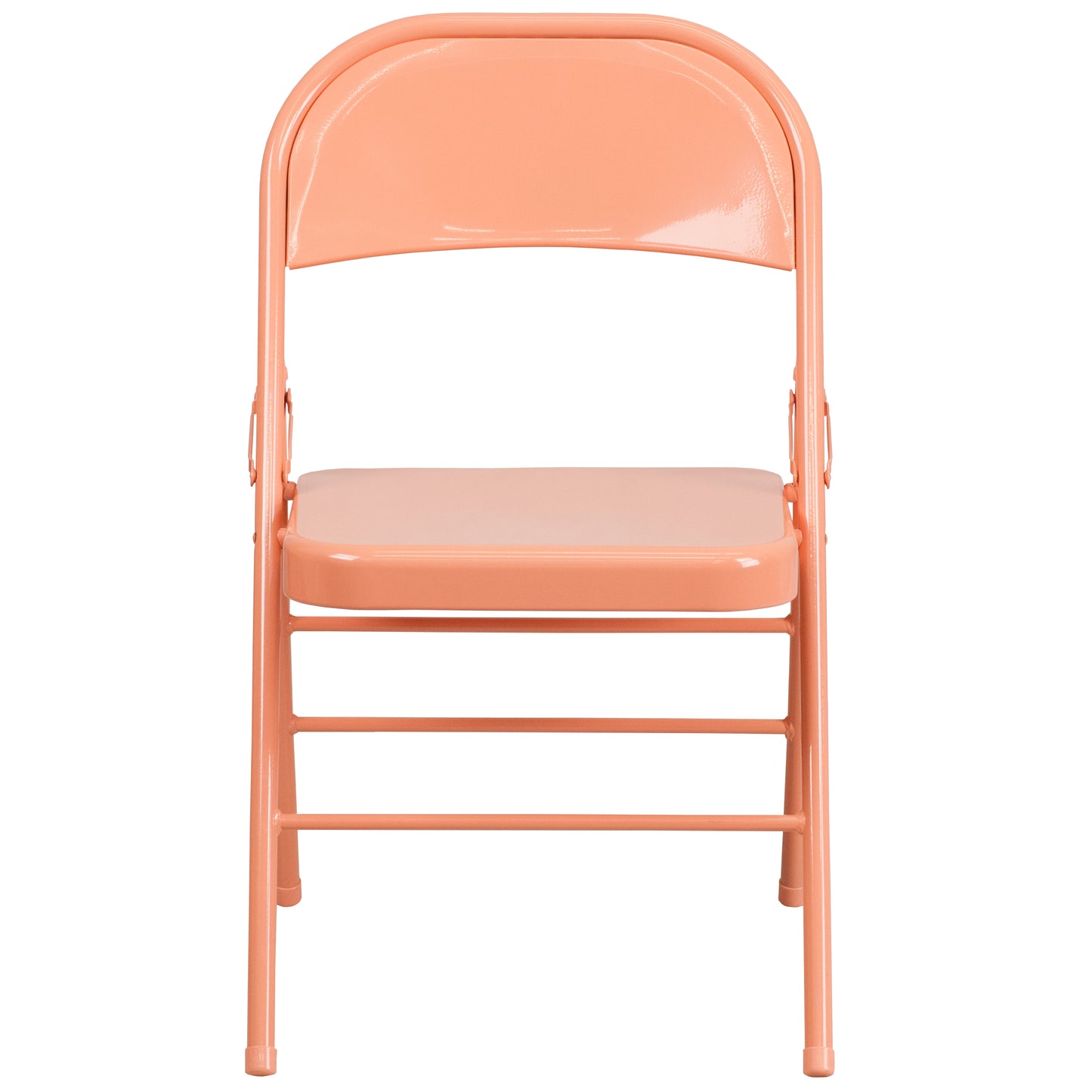 Sedona Coral Folding Chair 2-HF3-CORAL-GG