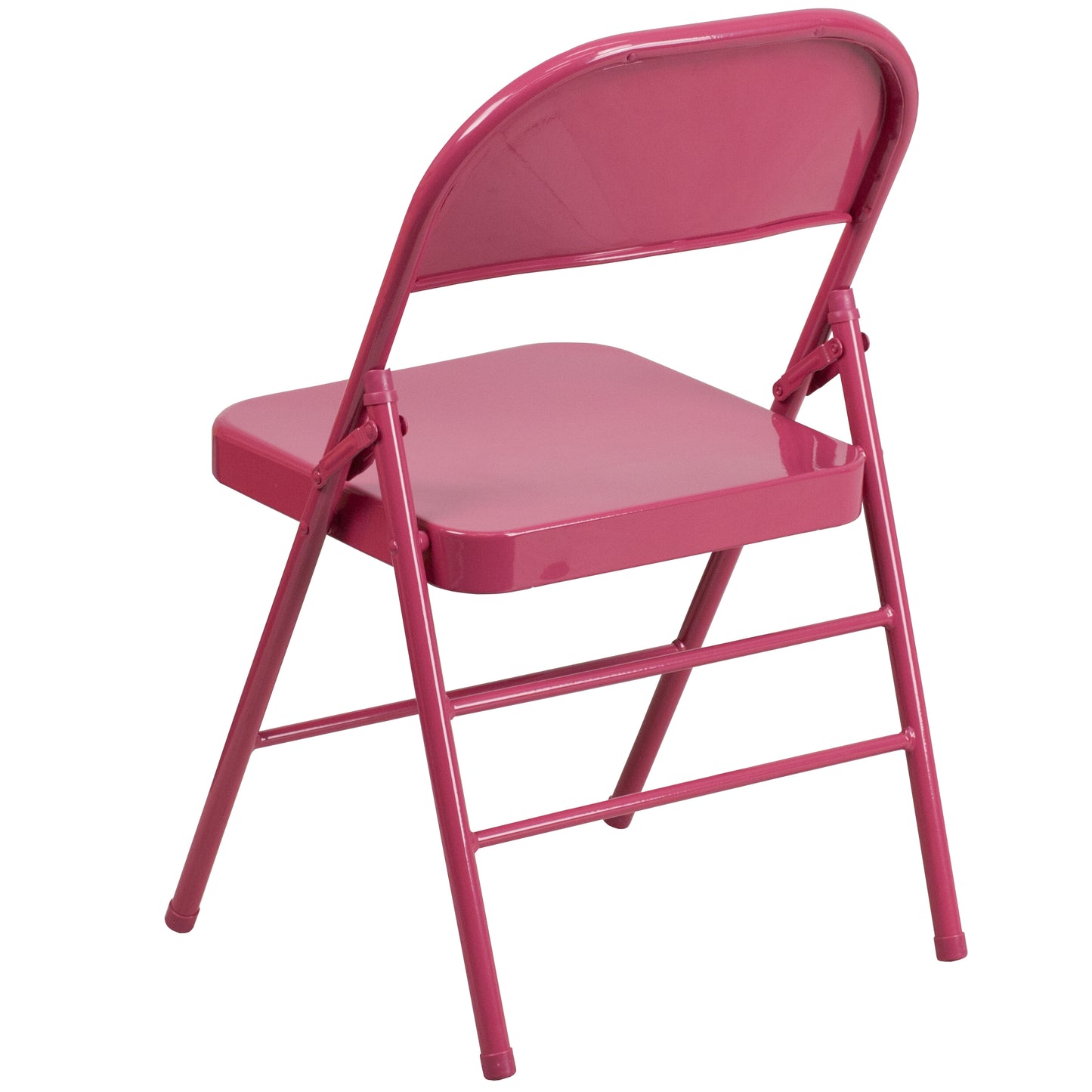 Fuchsia Folding Chair 2-HF3-FUCHSIA-GG