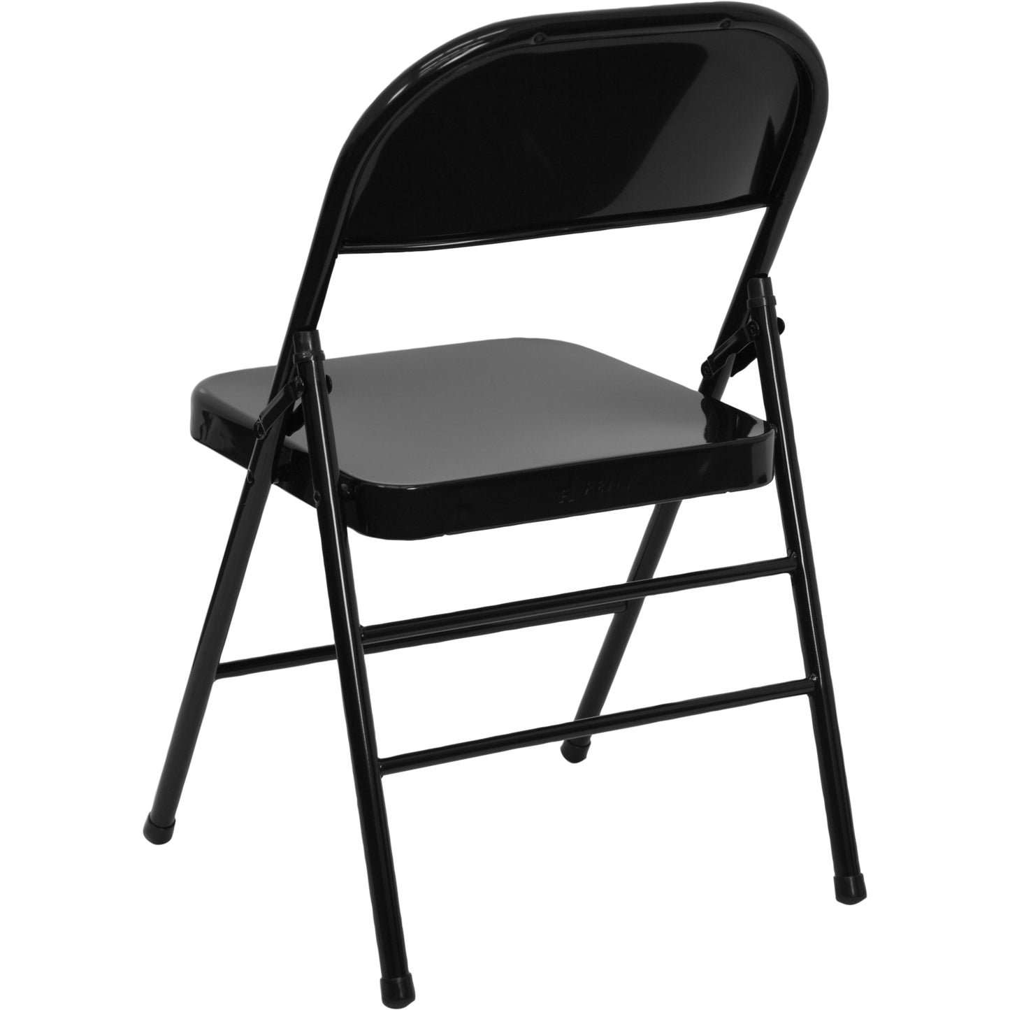 Black Metal Folding Chair 2-HF3-MC-309AS-BK-GG