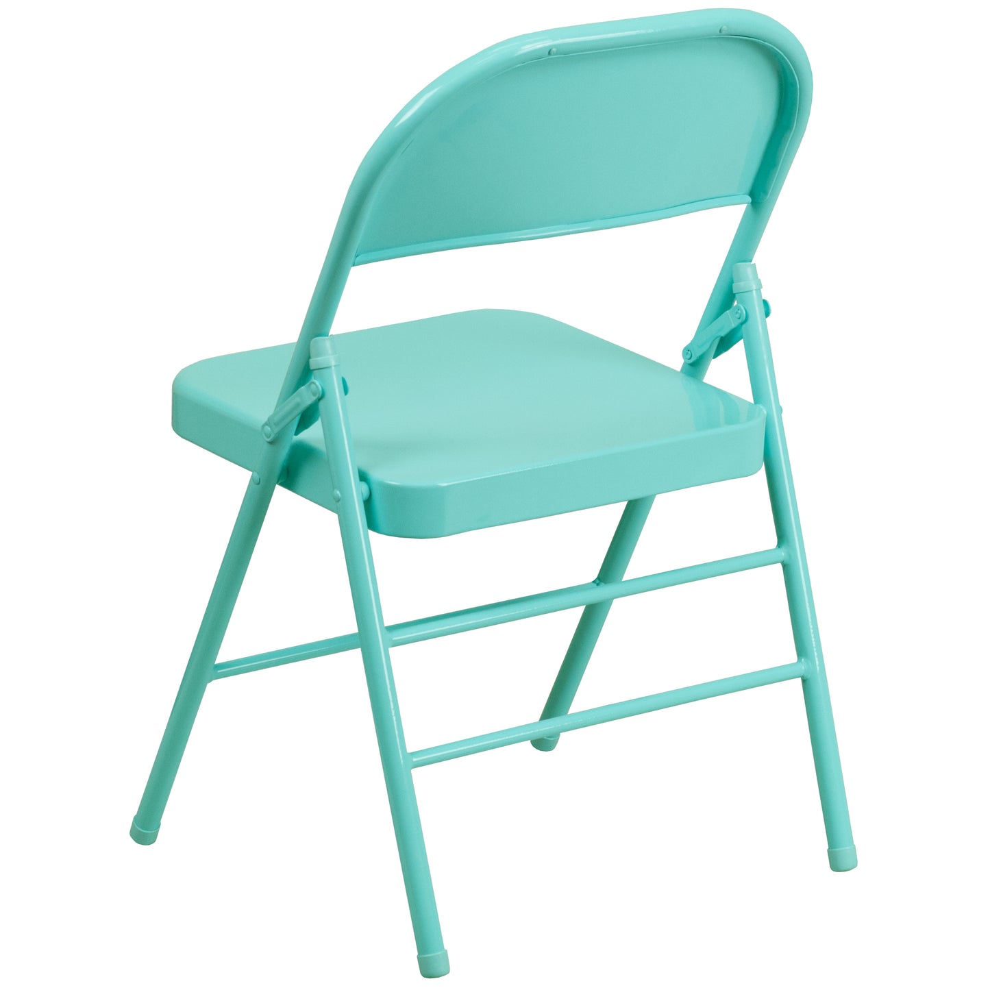 Tantalizing Teal Folding Chair 2-HF3-TEAL-GG