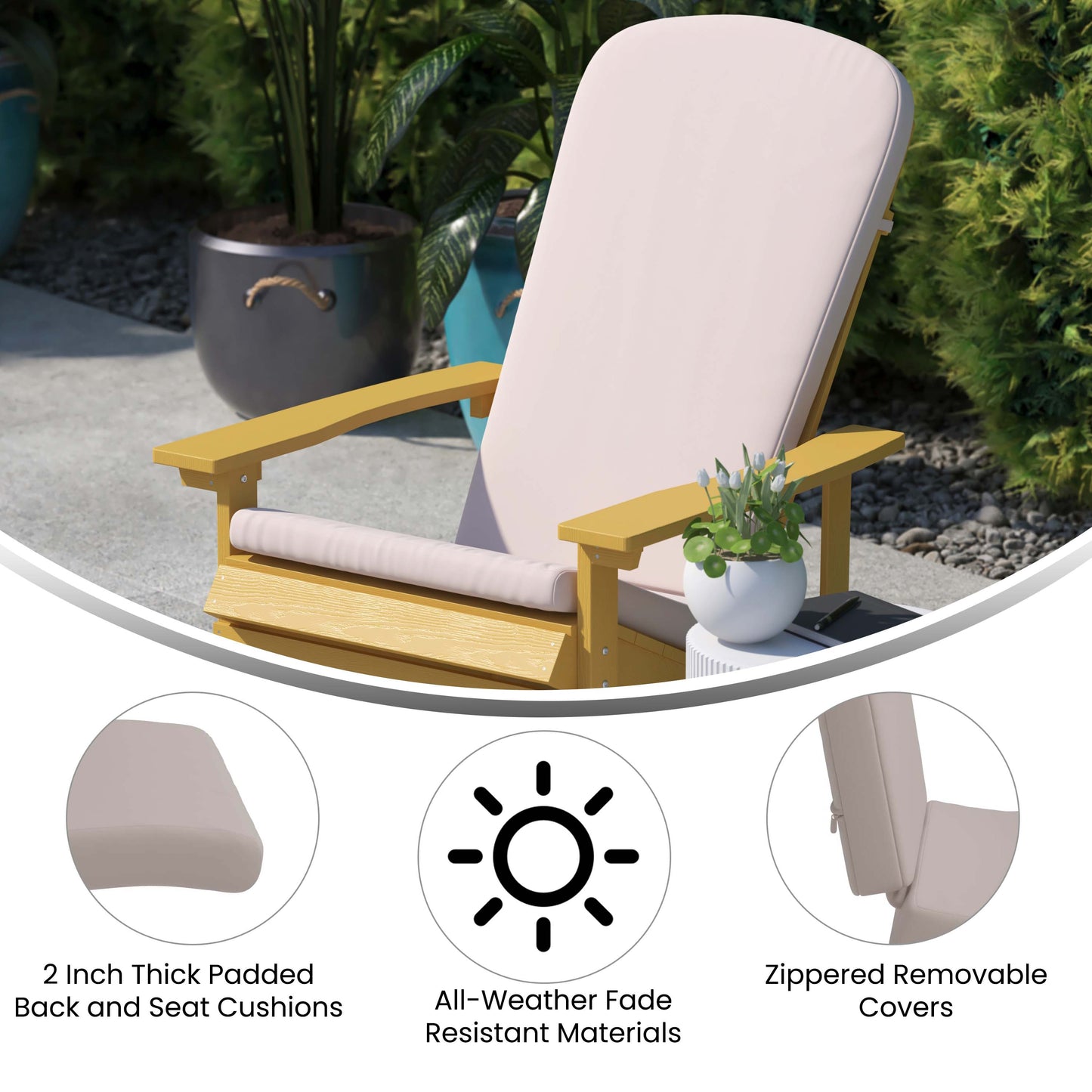 2PK YEL Chairs-Cream Cushions 2-JJ-C14501-CSNCR-YLW-GG