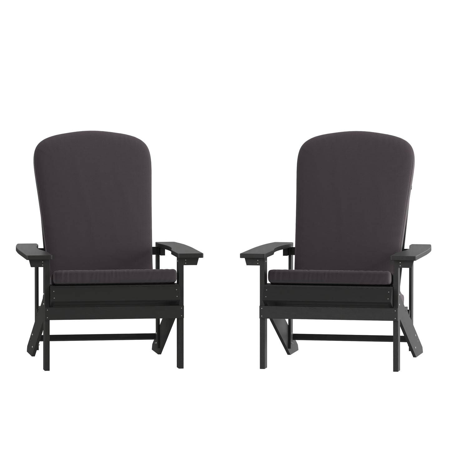 2PK Gray Chairs-Gray Cushions 2-JJ-C14501-CSNGY-SLT-GG