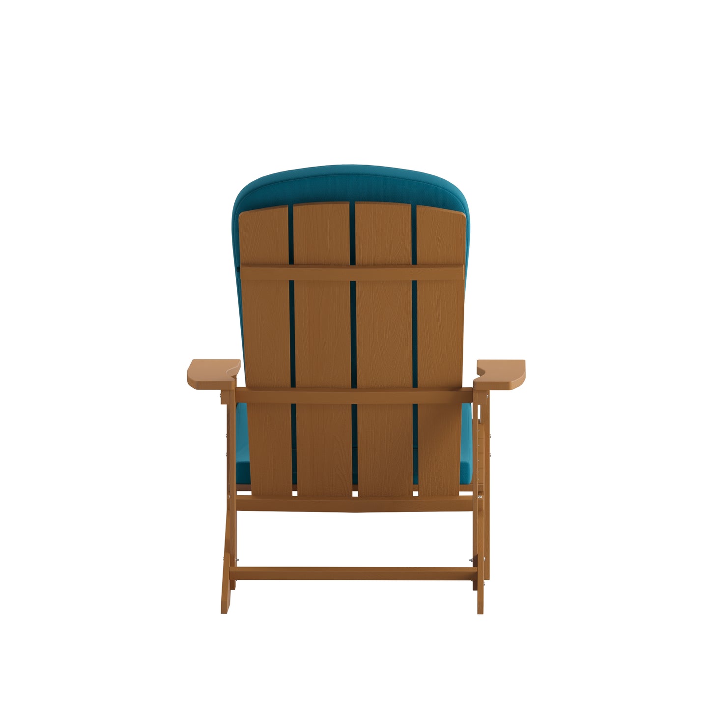 2PK Teak Chairs-Teal Cushions 2-JJ-C14501-CSNTL-TEAK-GG