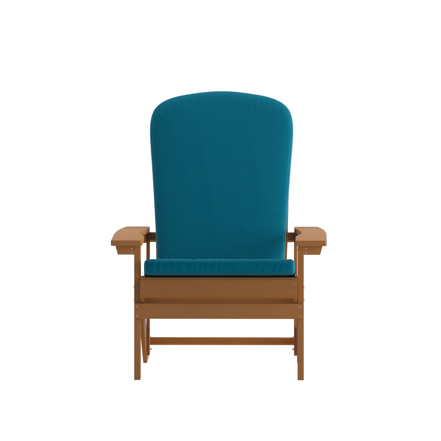 2PK Teak Chairs-Teal Cushions 2-JJ-C14501-CSNTL-TEAK-GG