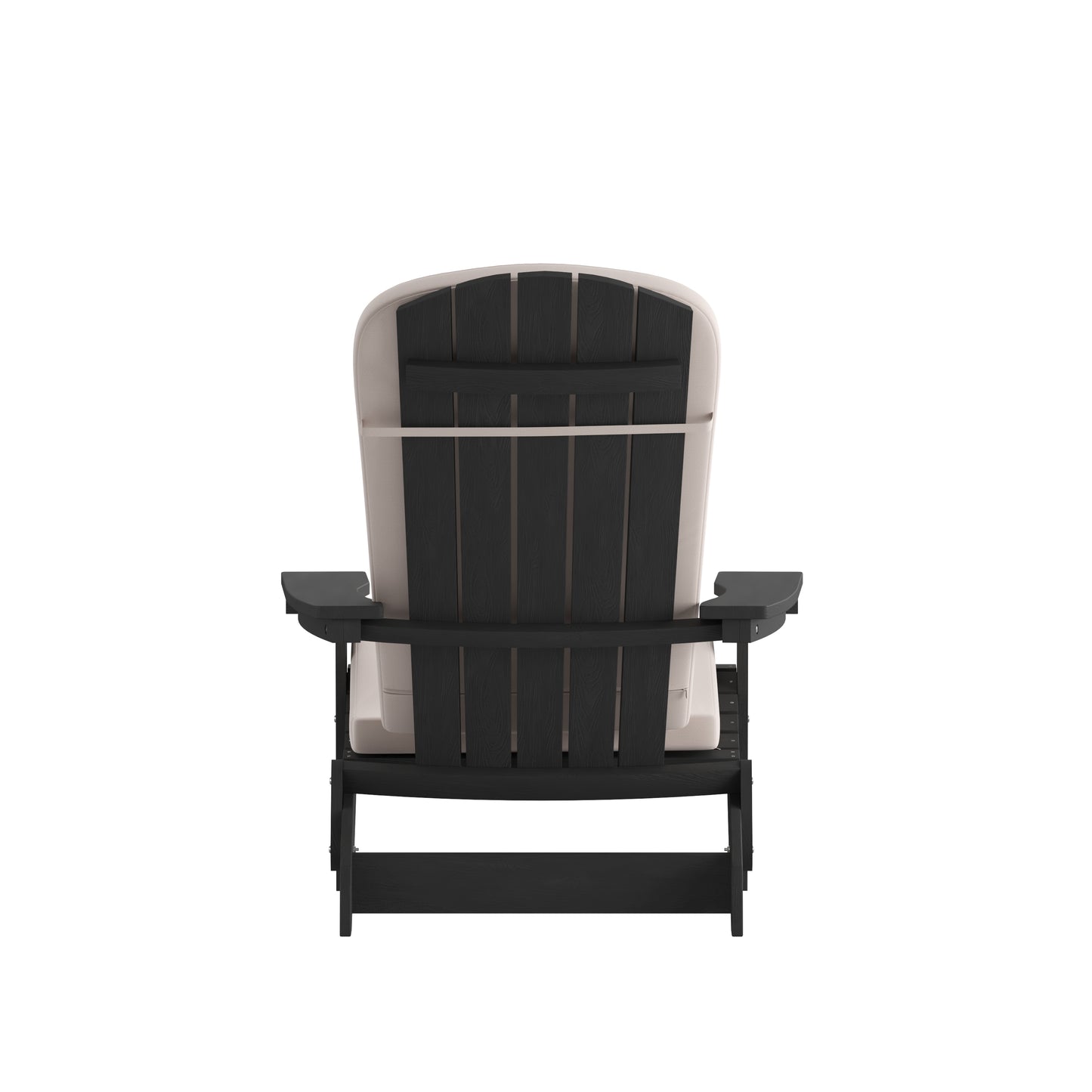 2PK Black Chair-Cream Cushion 2-JJ-C14505-CSNCR-BLK-GG