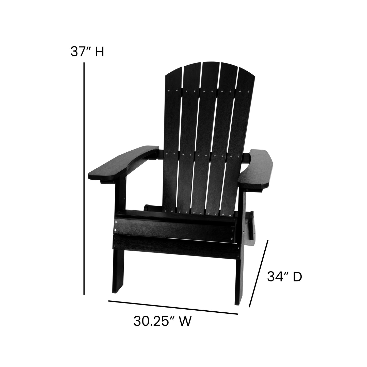 2PK Black Chair-Cream Cushion 2-JJ-C14505-CSNCR-BLK-GG