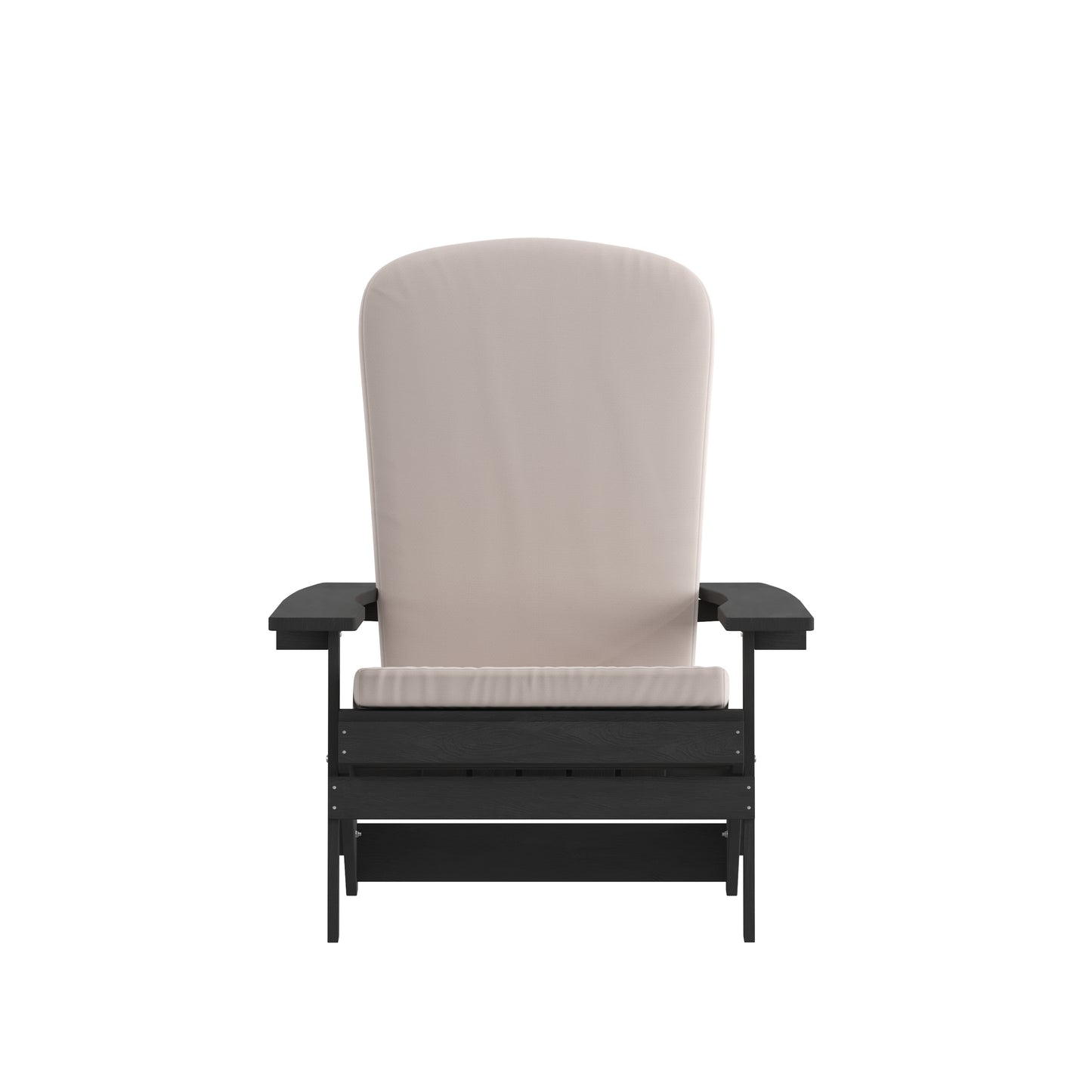 2PK Black Chair-Cream Cushion 2-JJ-C14505-CSNCR-BLK-GG