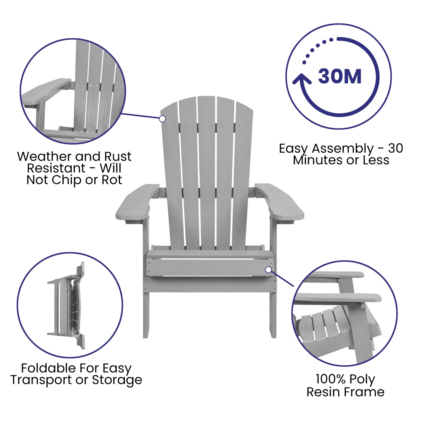 2PK Gray Chairs-Gray Cushions 2-JJ-C14505-CSNGY-GY-GG