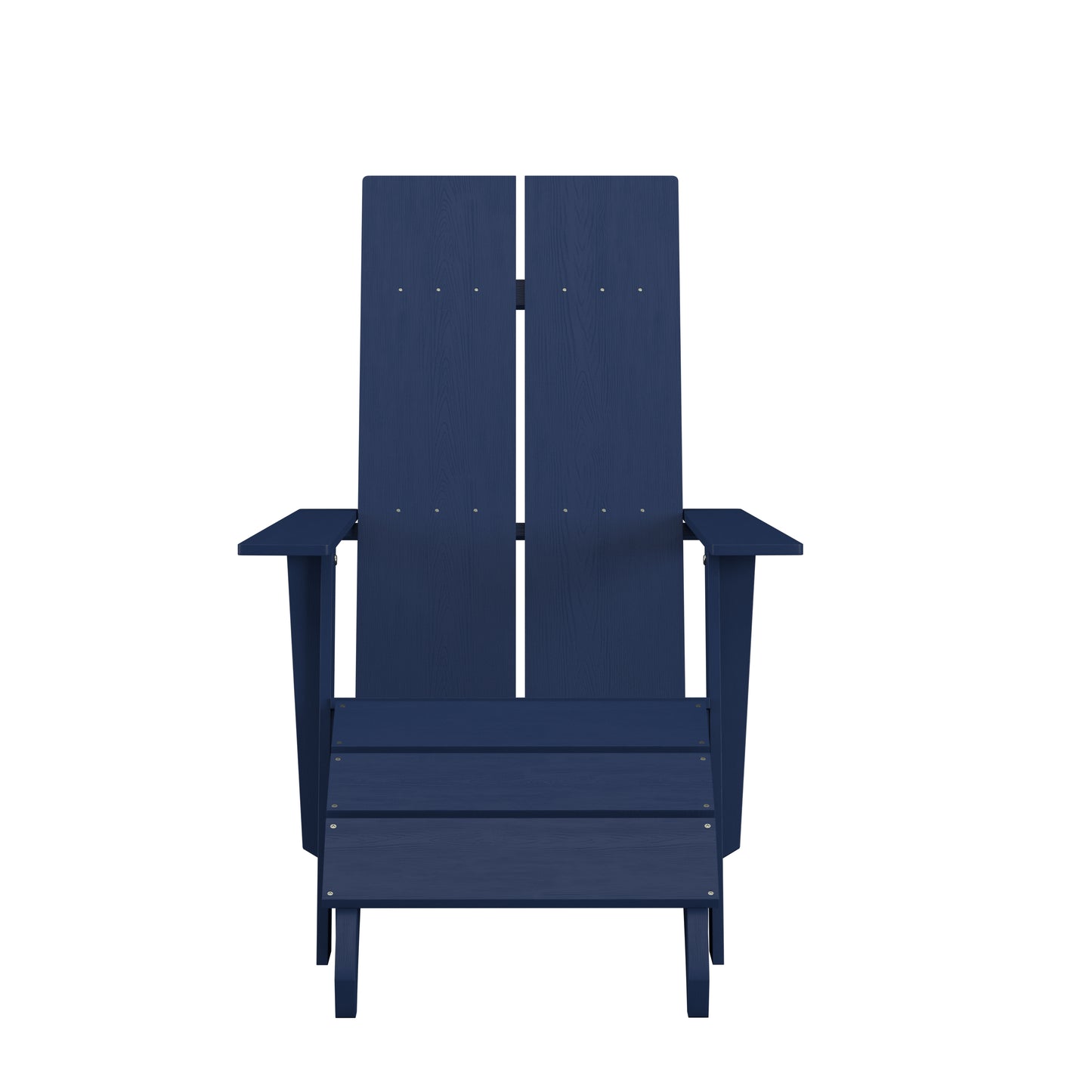 Navy Chair & Ottoman Set of 2 2-JJ-C14509-14309-NV-GG