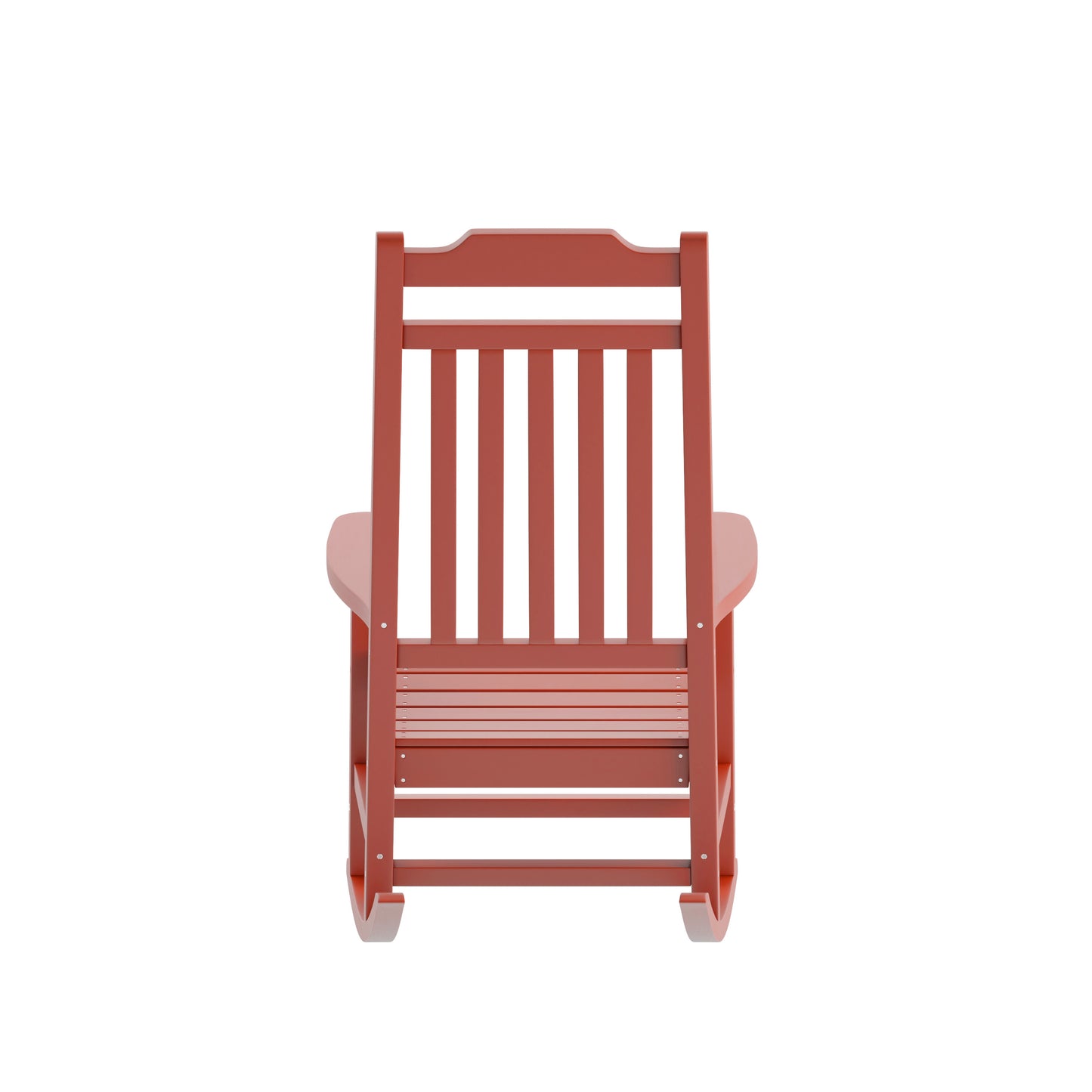 2PK Red Wood Rocking Chair 2-JJ-C14703-RED-GG