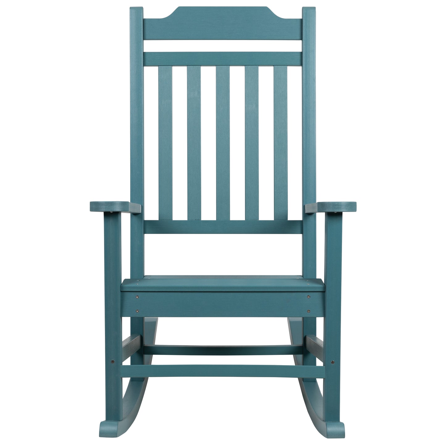 Teal Wood Rocking Chair 2-JJ-C14703-TL-GG