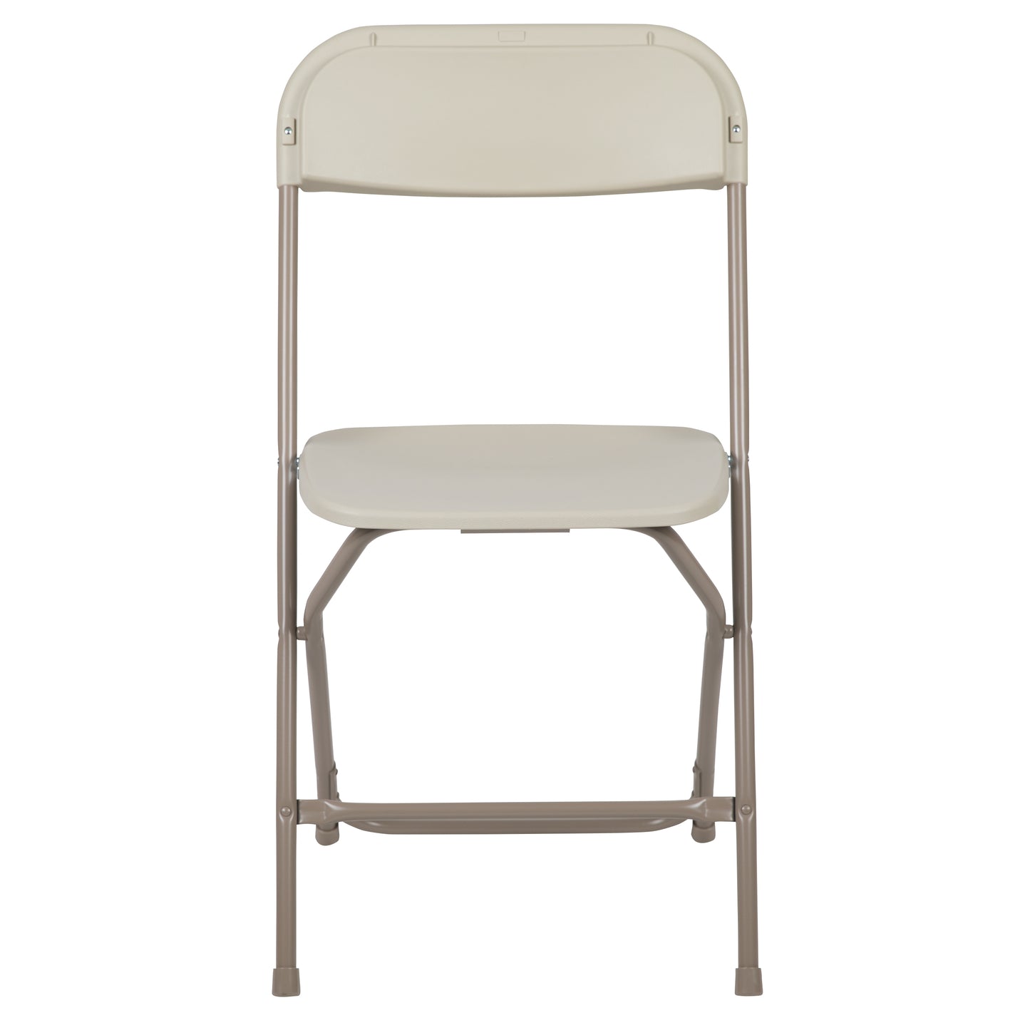 Beige Plastic Folding Chair 2-LE-L-3-BEIGE-GG