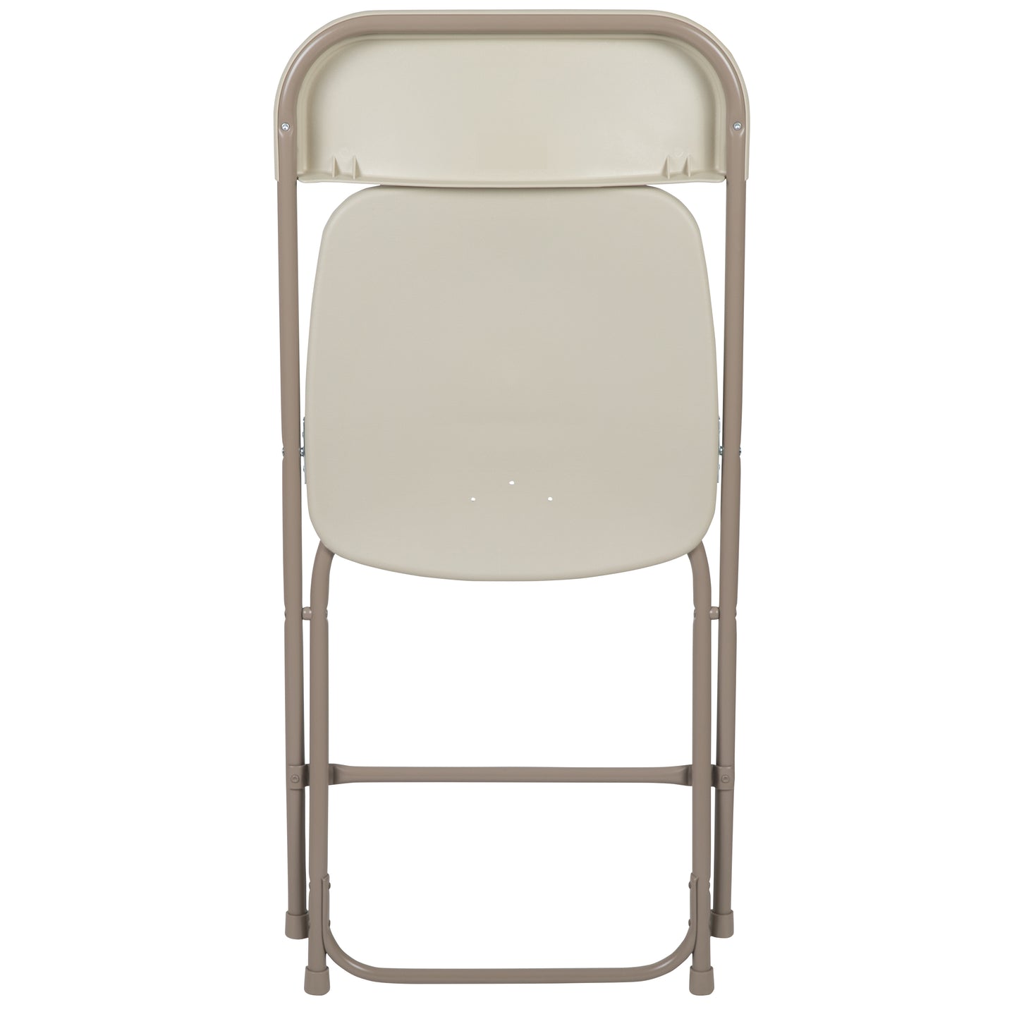 Beige Plastic Folding Chair 2-LE-L-3-BEIGE-GG