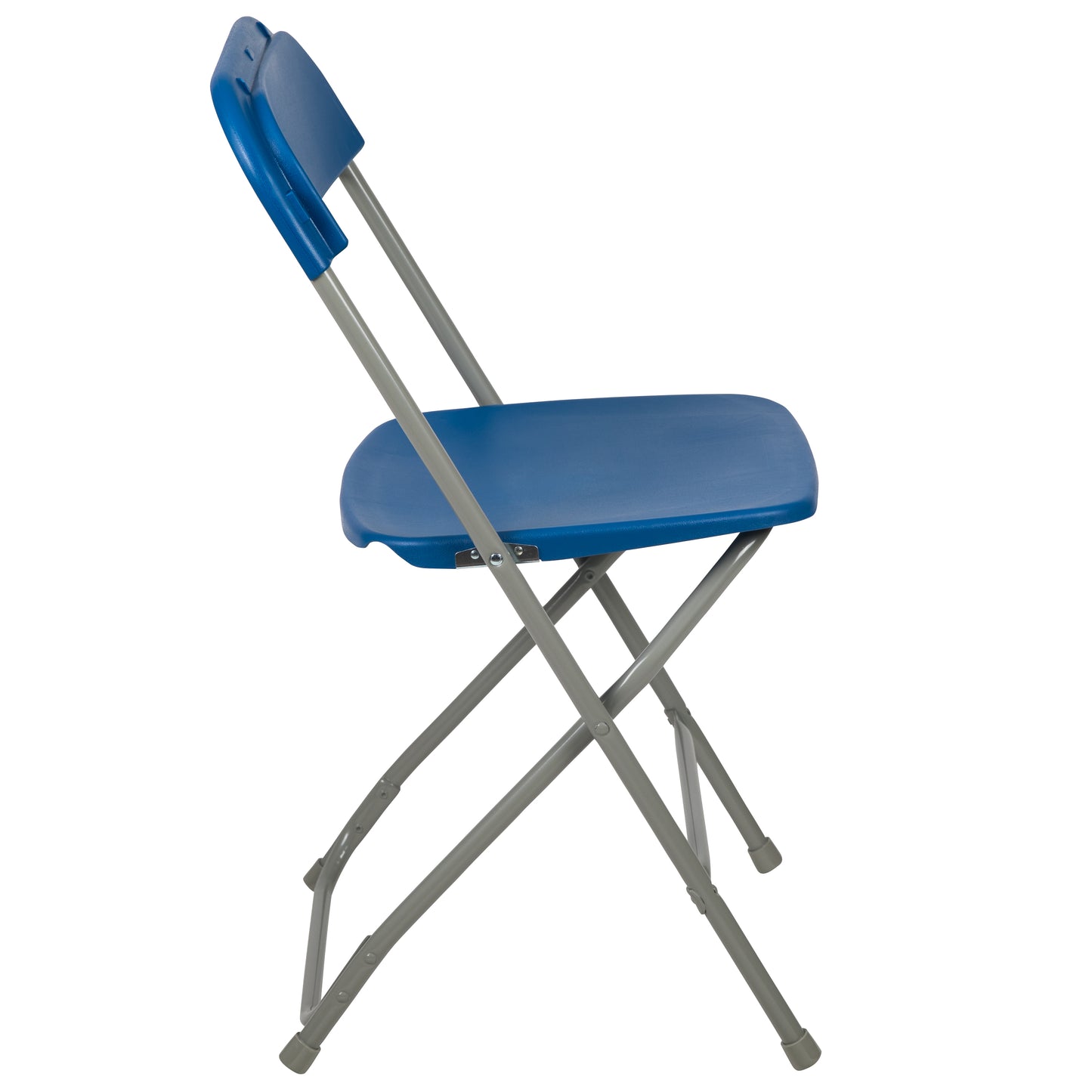 Blue Plastic Folding Chair 2-LE-L-3-BLUE-GG