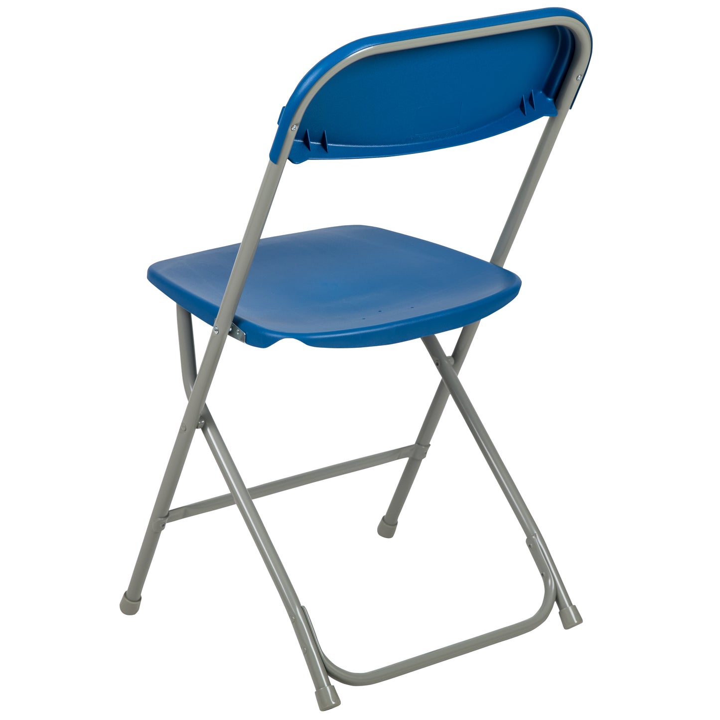 Blue Plastic Folding Chair 2-LE-L-3-BLUE-GG