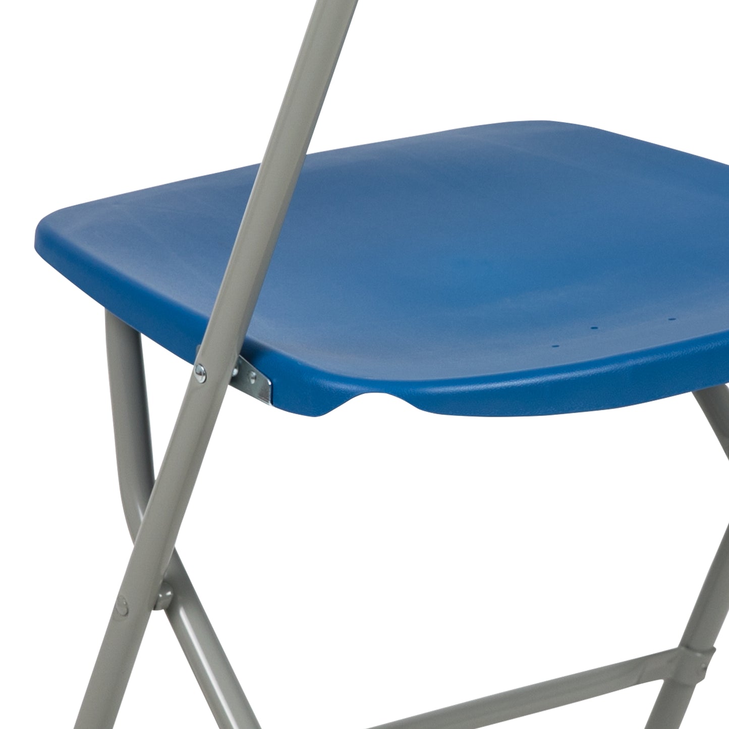 Blue Plastic Folding Chair 2-LE-L-3-BLUE-GG