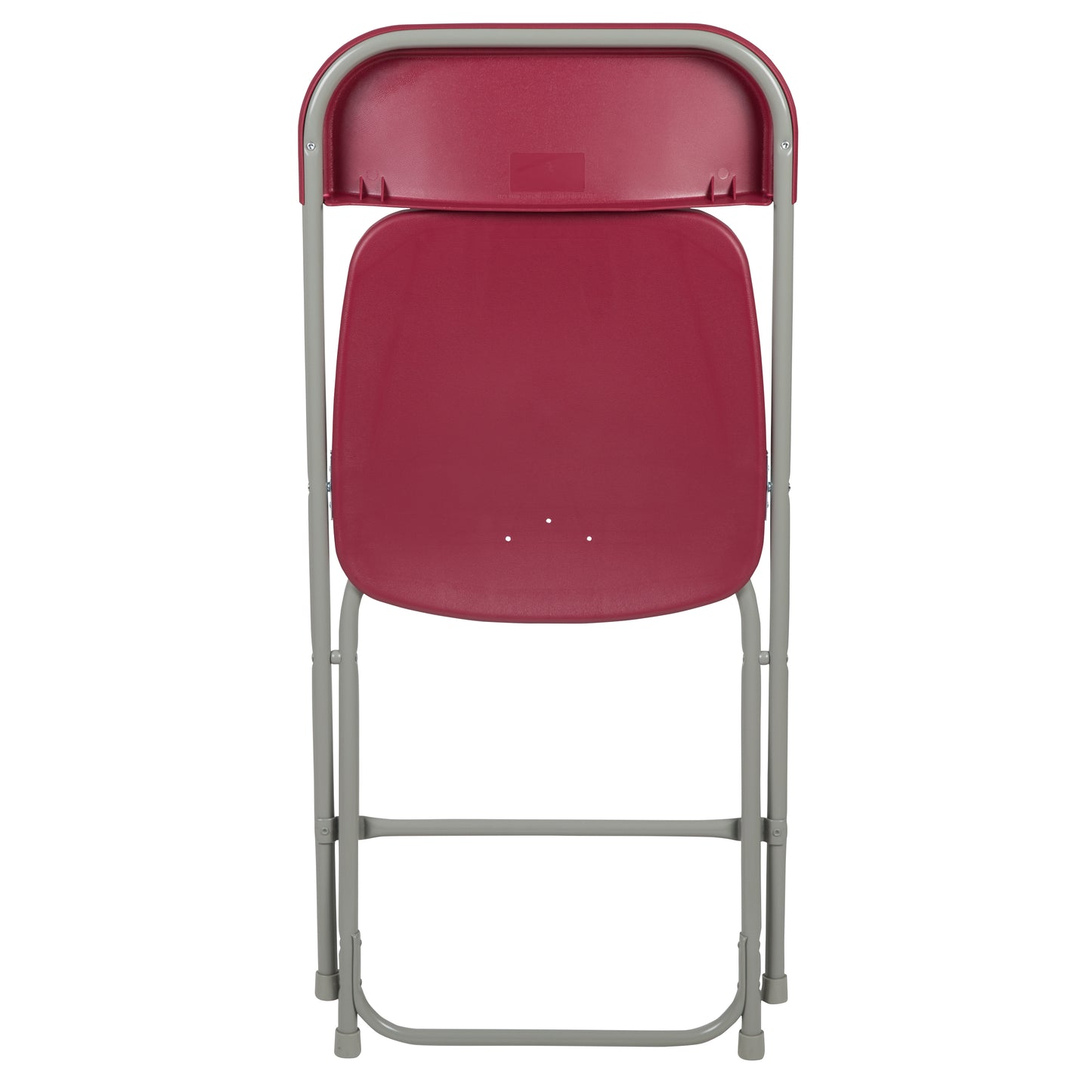 Red Plastic Folding Chair 2-LE-L-3-RED-GG