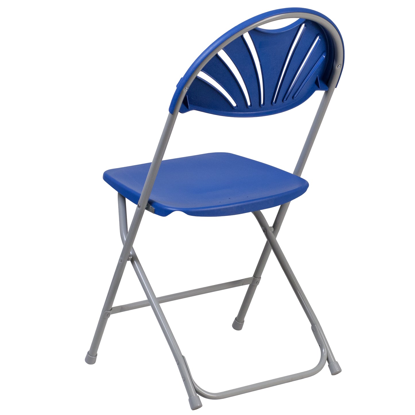 Blue Plastic Folding Chair 2-LE-L-4-BL-GG