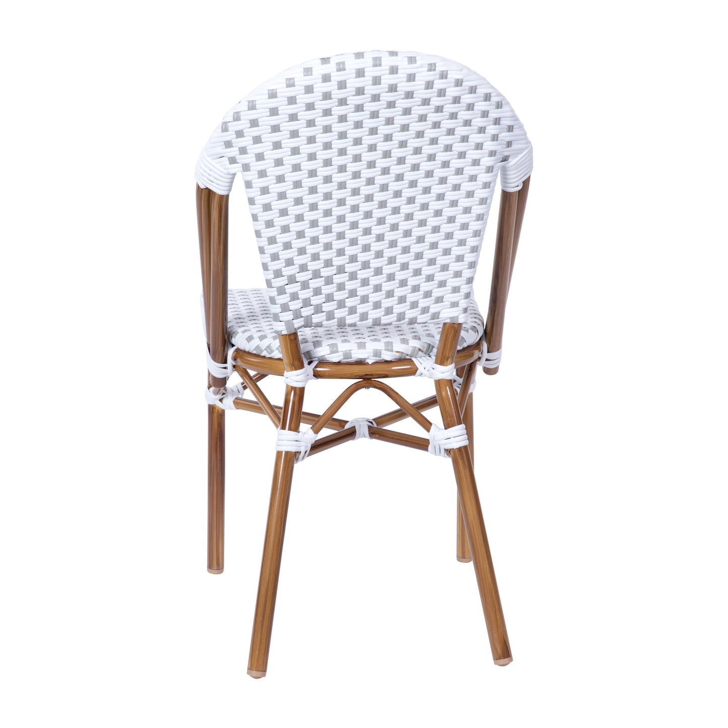 Classic Commercial Grade Indoor/Outdoor French Bistro Chair, Set of 2