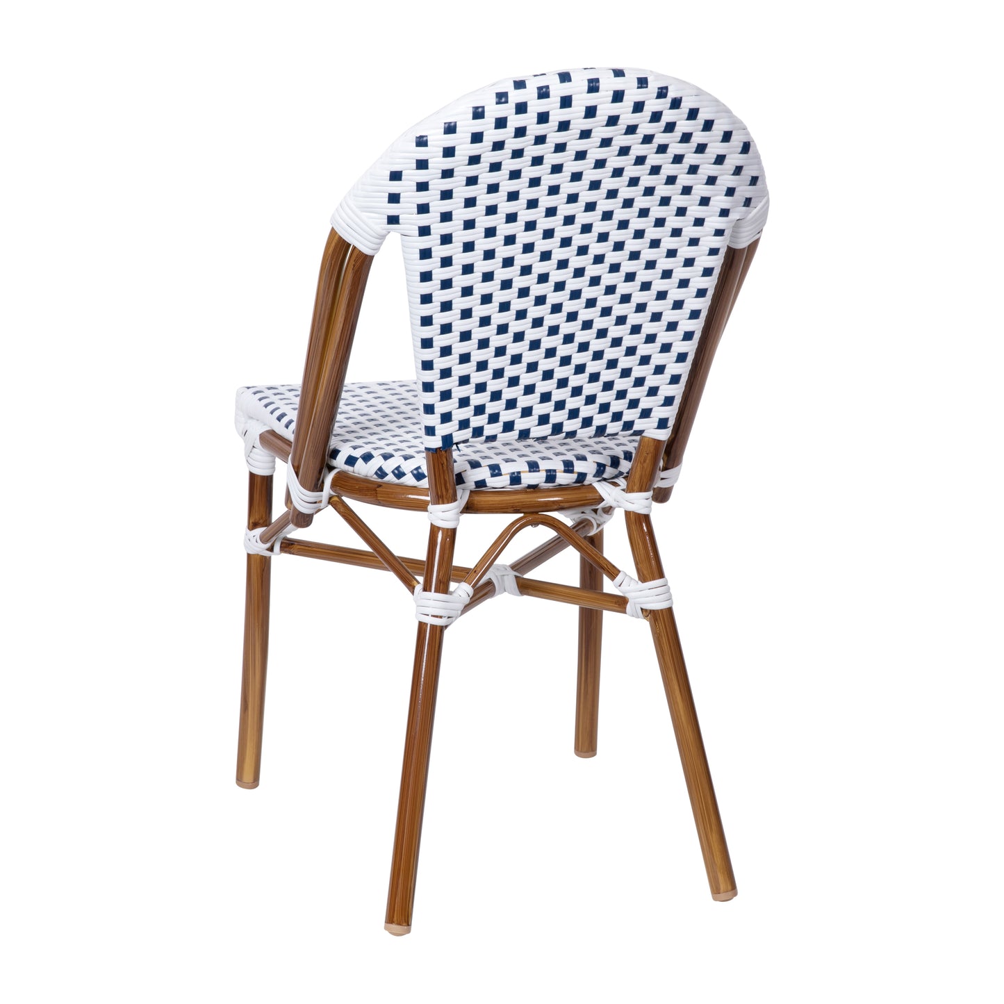 Classic Commercial Grade Indoor/Outdoor French Bistro Chair, Set of 2