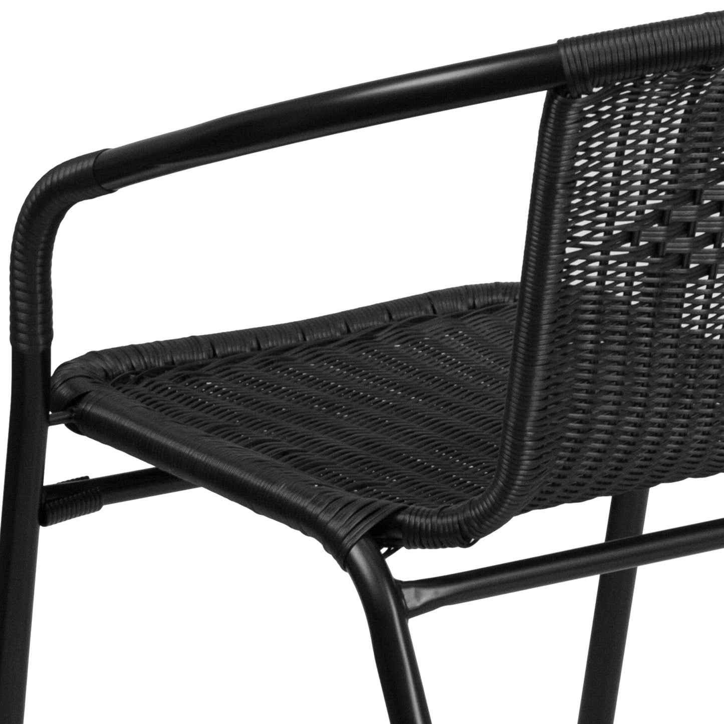 Set of 2 Contemporary Patio Chairs for Indoor and Outdoor Use