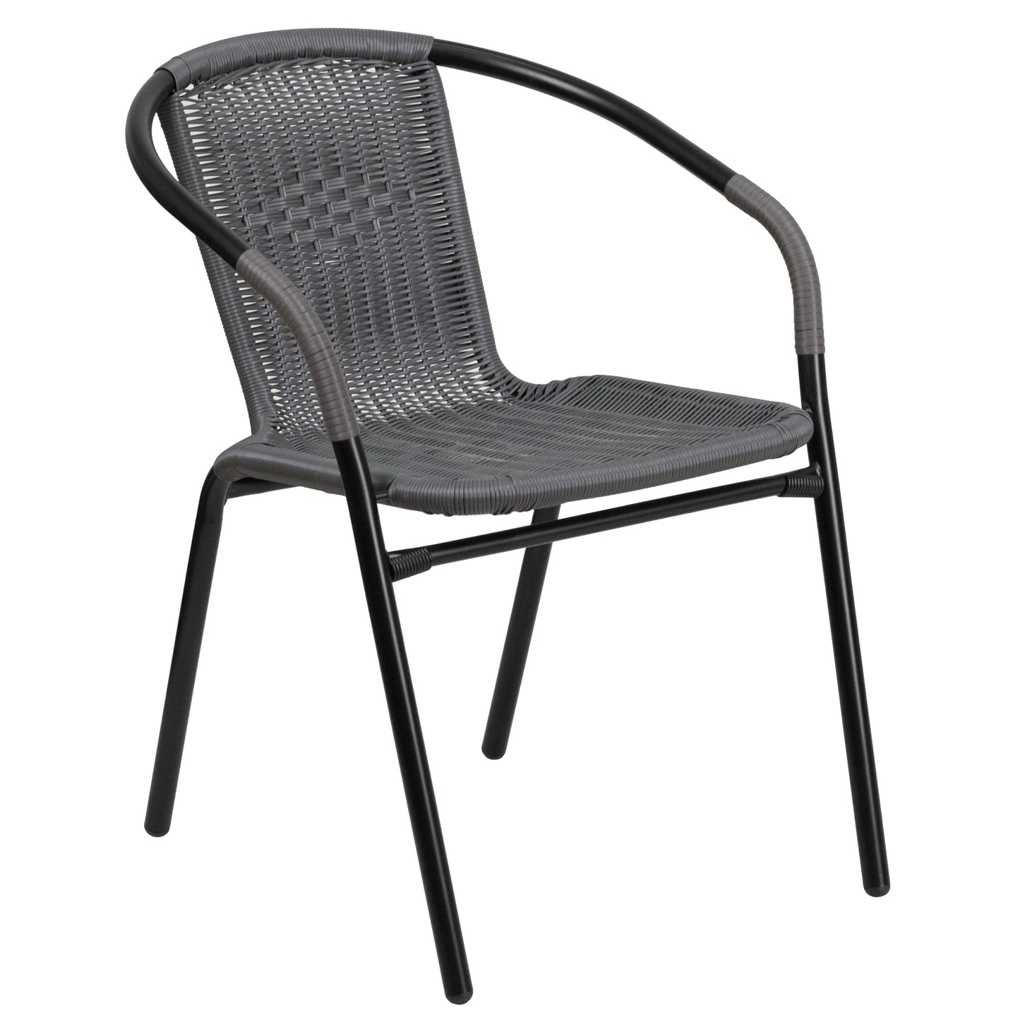 Set of 2 Contemporary Patio Chairs for Indoor and Outdoor Use