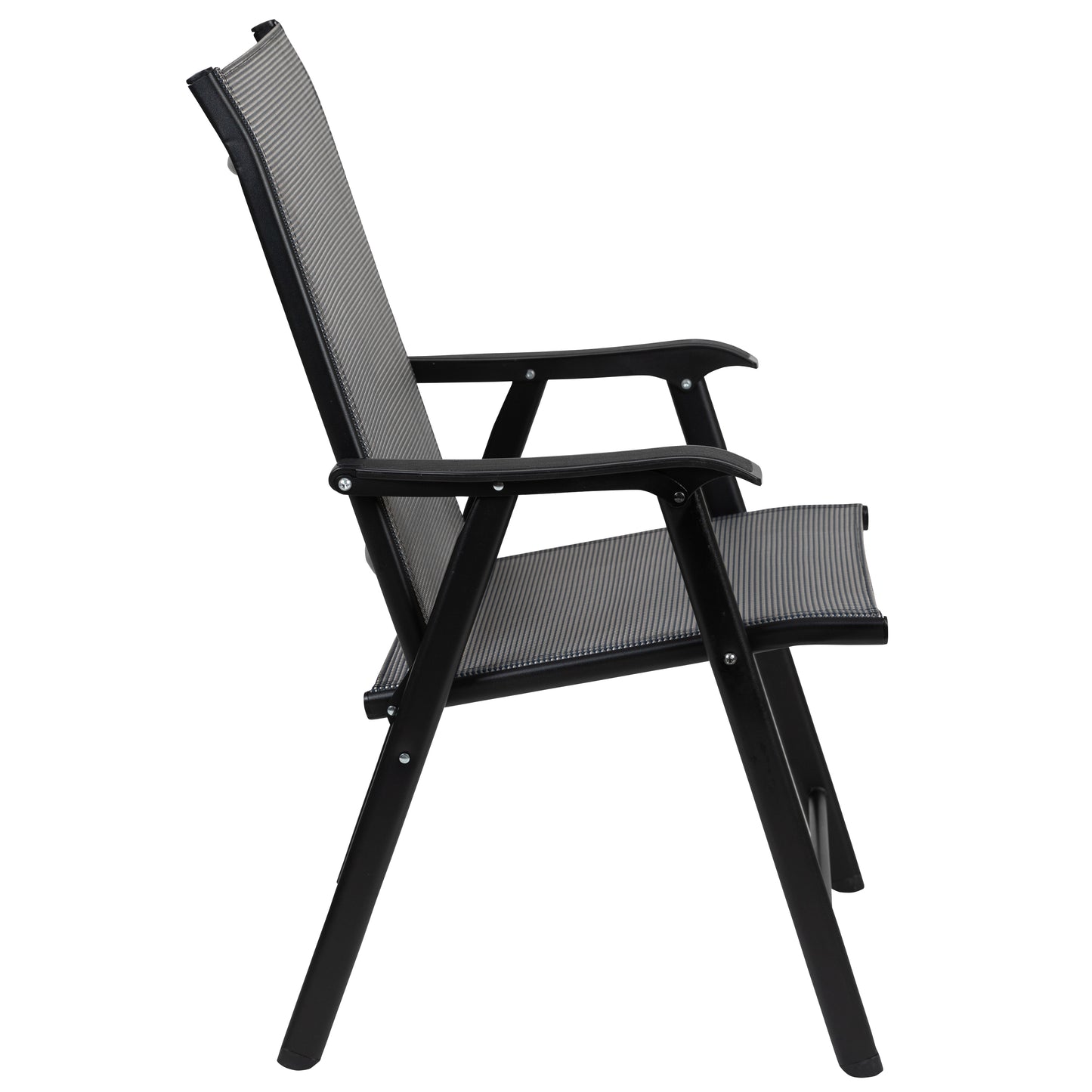 Set of 2 Modern Patio Folding Chairs