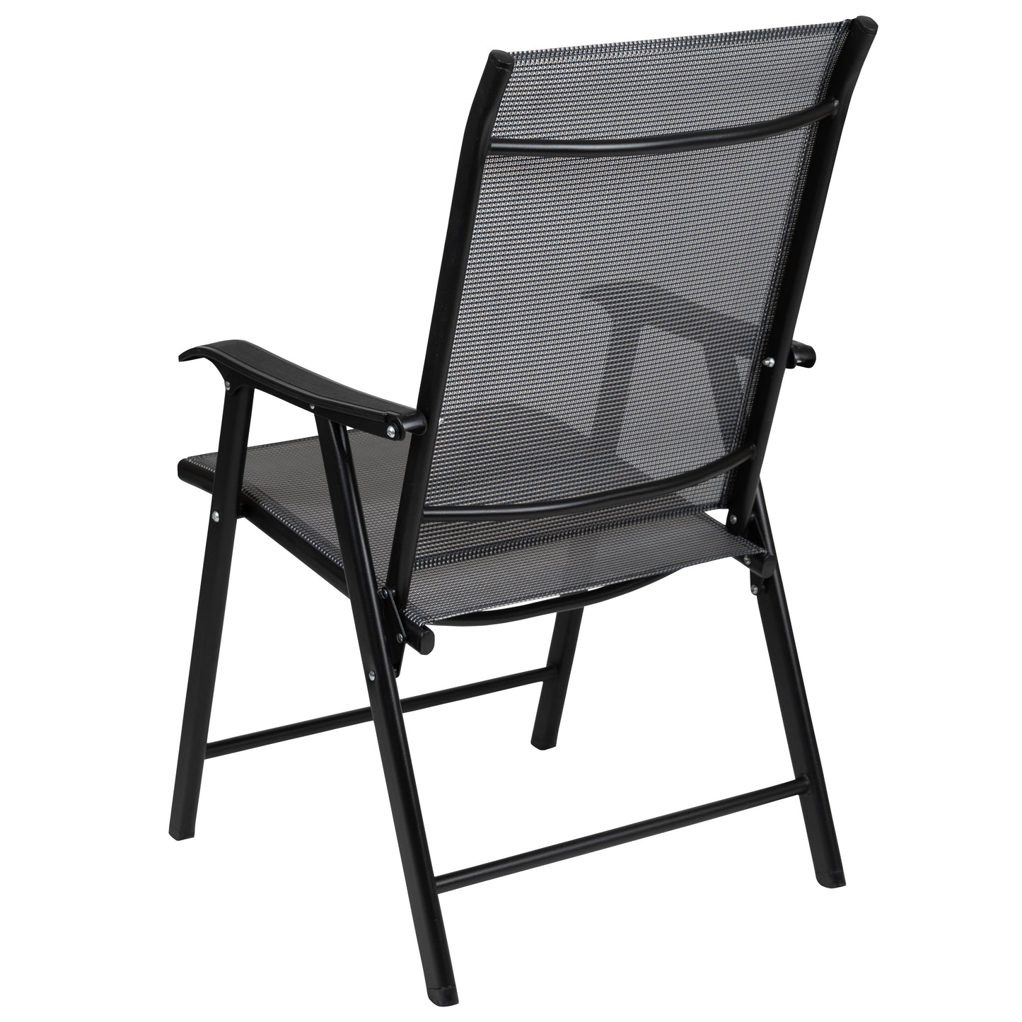 Set of 2 Modern Patio Folding Chairs