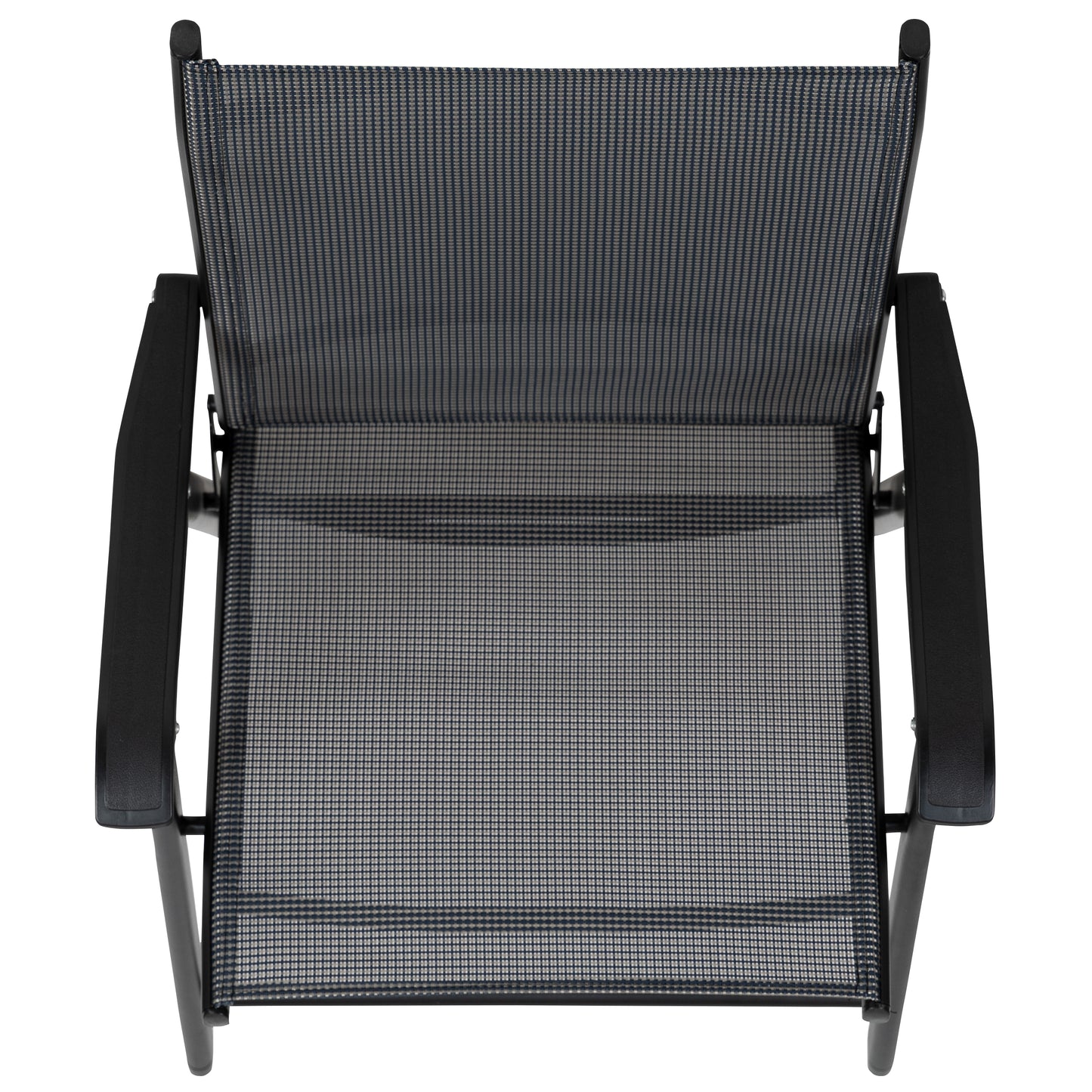 Set of 2 Modern Patio Folding Chairs