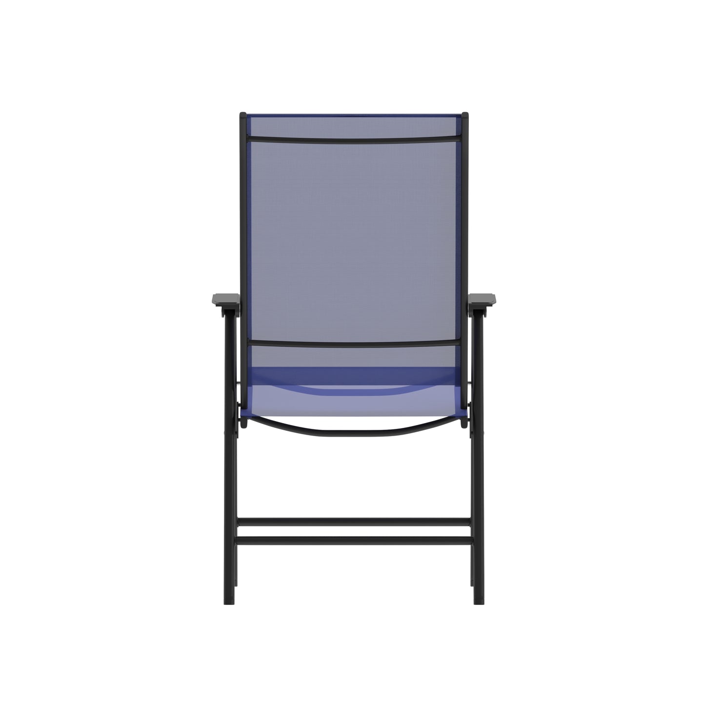 Set of 2 Modern Patio Folding Chairs