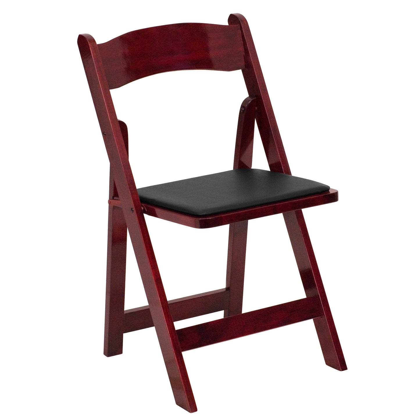 Mahogany Wood Folding Chair 2-XF-2903-MAH-WOOD-GG