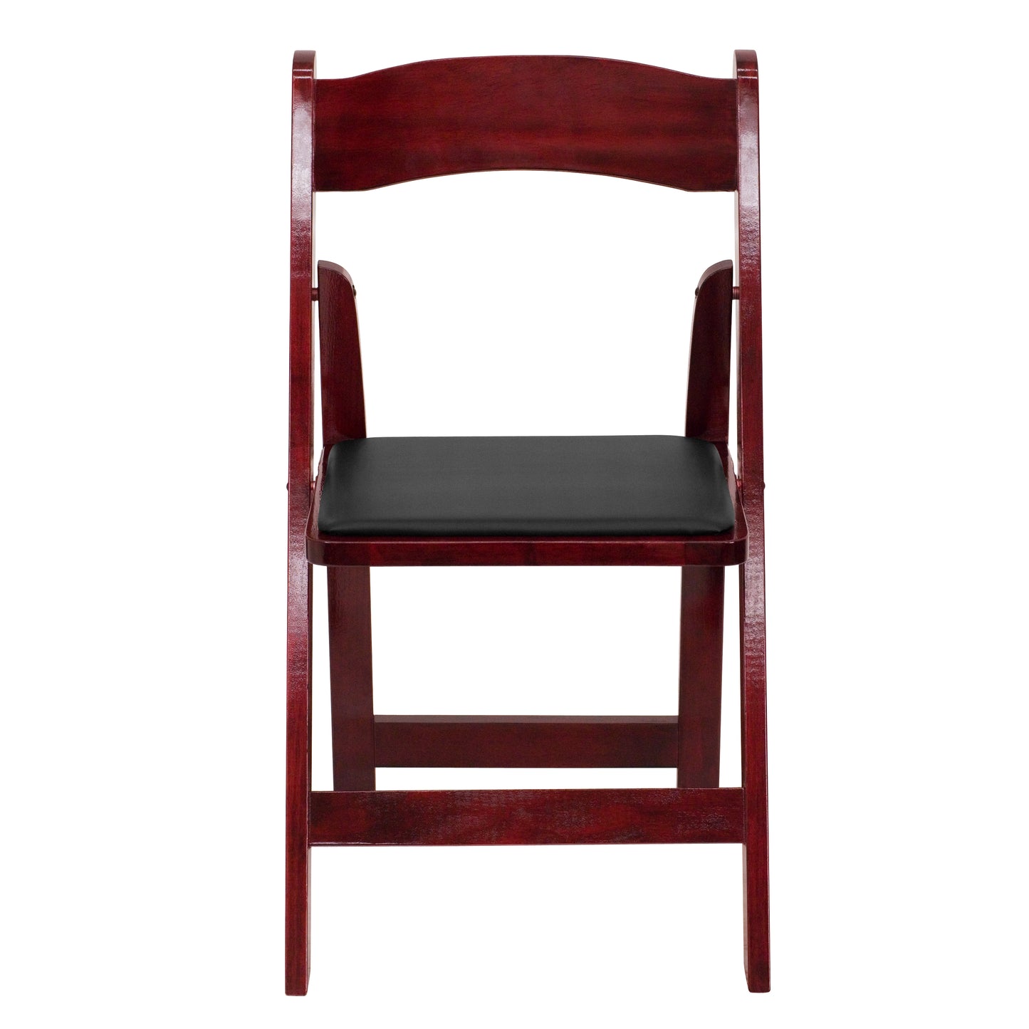 Mahogany Wood Folding Chair 2-XF-2903-MAH-WOOD-GG