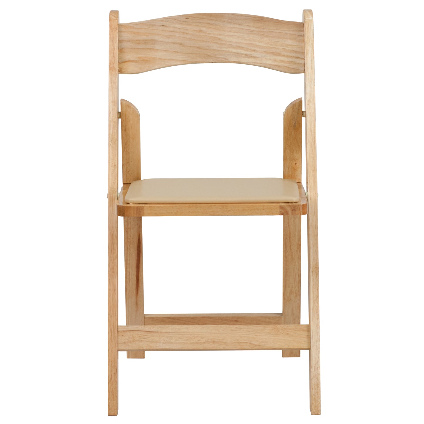 Natural Wood Folding Chair 2-XF-2903-NAT-WOOD-GG