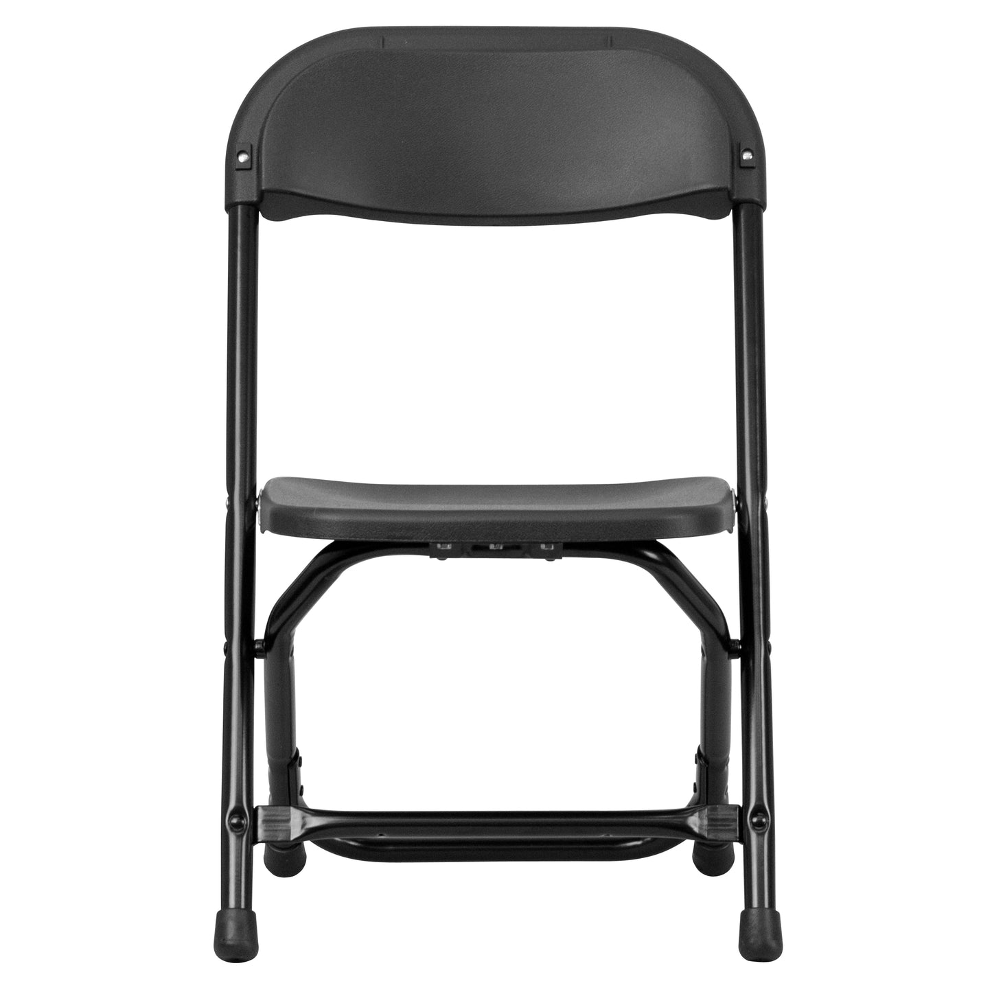 Kids Black Folding Chair 2-Y-KID-BK-GG