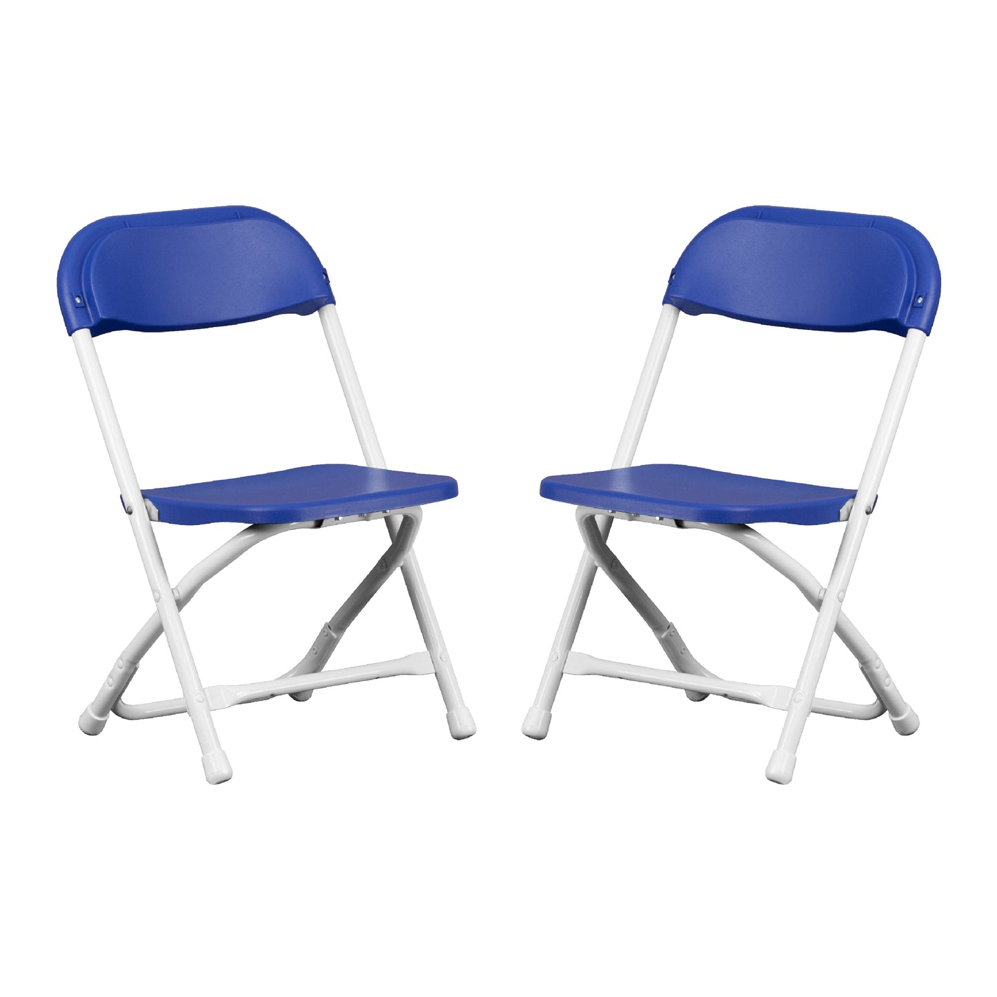 Kids Blue Folding Chair 2-Y-KID-BL-GG