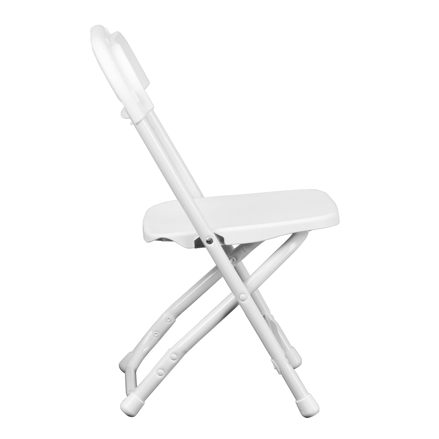 Kids White Folding Chair 2-Y-KID-WH-GG