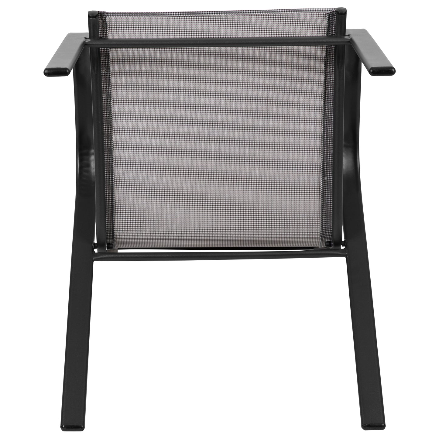 Set of 4 Sling Patio Chairs for Restaurant and Residential Outdoor Spaces