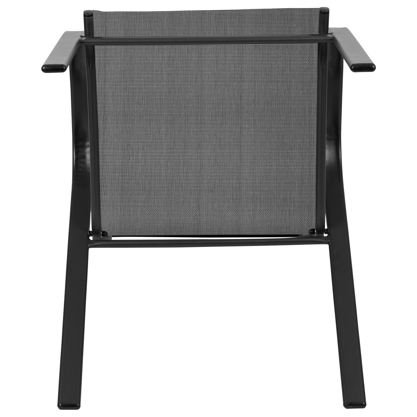 4PK Black Patio Stack Chair 4-JJ-303C-GG