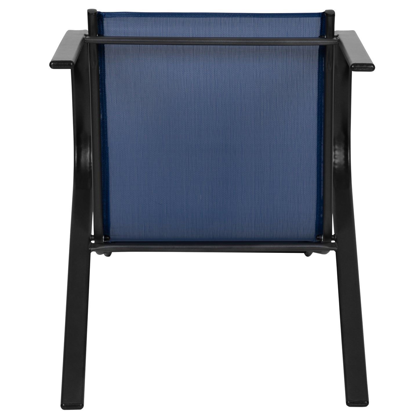 4PK Navy Patio Stack Chair 4-JJ-303C-NV-GG